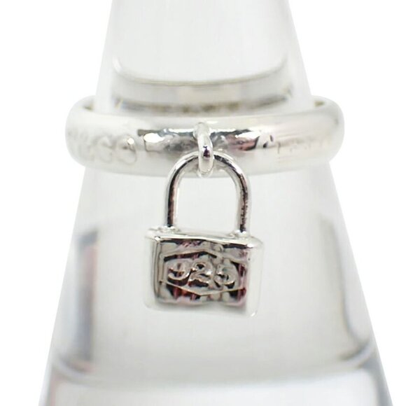 Tiffany & Co 925 1837 Cadenas Ring Size 12.5